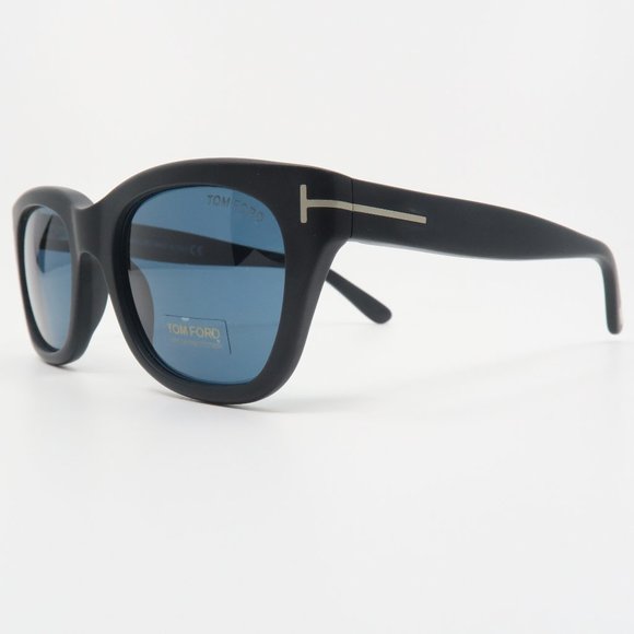 Tom Ford TF237 05V New Black/Blue Polarized Sunglasses 52mm with box - Picture 3 of 6